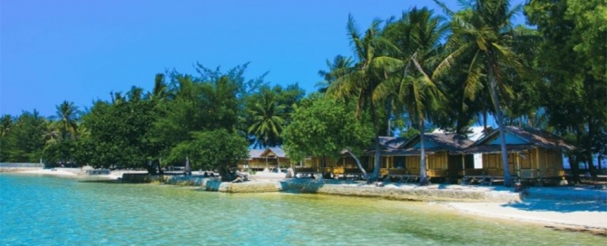 penginapan pantai pulau tidung kepulauan seribu jakarta